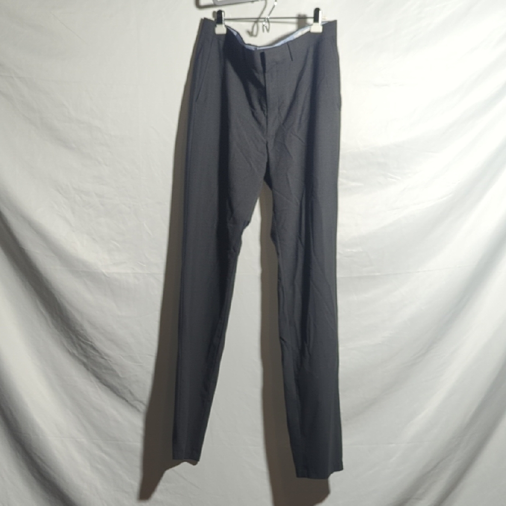 Haggar Men’s Dark Gray Dress Pants 36x38 Like New